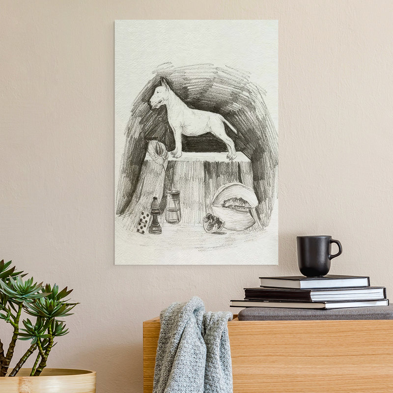 A Gentleman II - Impression sur toile seulement - NON-CADRE, H 18 po x l 12 po