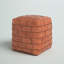 Pouf en cuir Brock-1488071751
