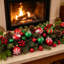 12 pièces de boules de Noël incassables - ensemble rouge et vert | plastique incassable; suspension instantanée pré-enfilée; conception légère adaptée aux branches; 12 pièces à texture mixte