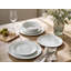  Everyday 18 Piece Dinnerware Set, Service for 6