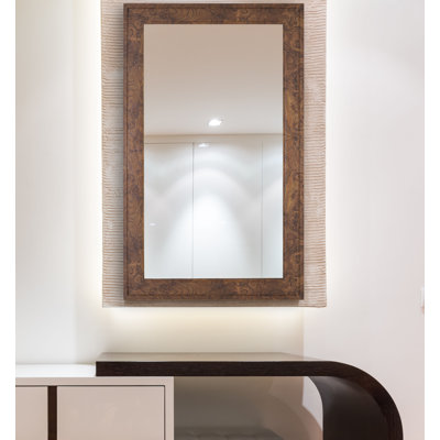 Kamsiyo Engineered Wood Flat Wall Mirror
