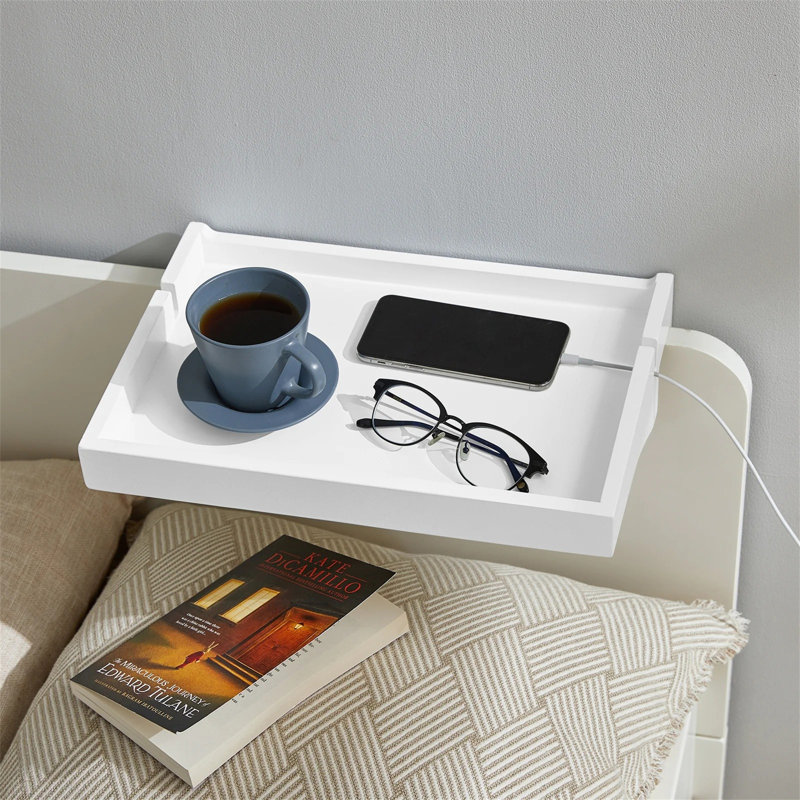36cm W Manufactured Wood Bedside Table