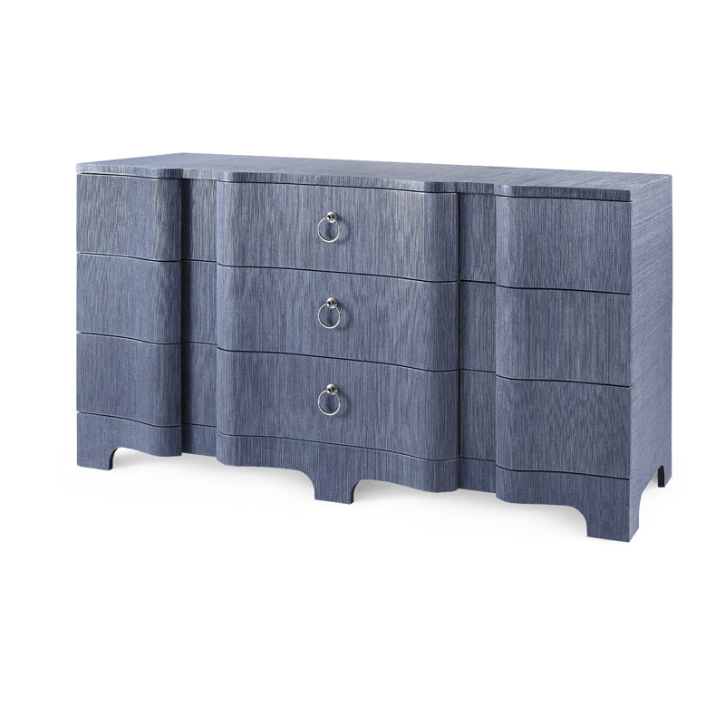 Bardot 9 - Drawer Dresser, Navy Blue