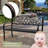 Duval Iron Outdoor Bench