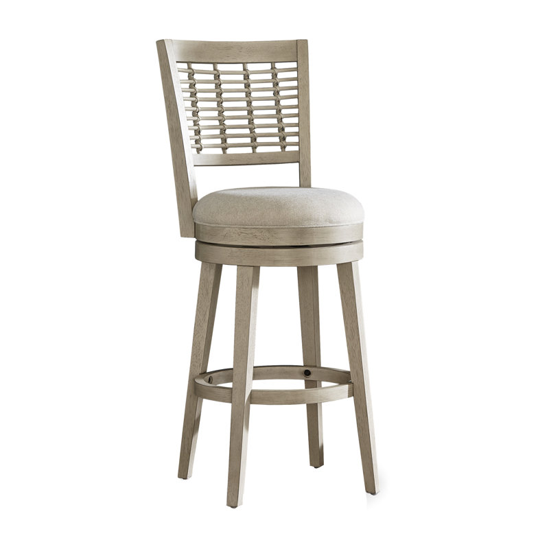Tabouret de bar pivotant Dorava, Tabouret de comptoir (siège d'une hauteur de 26,5