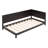 Twin Size Wood Daybed/Sofa Bed, Espresso-1182958747