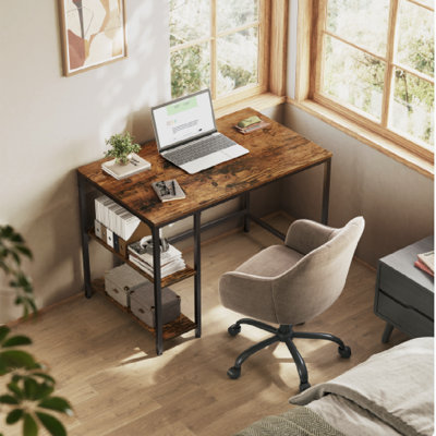 Alaudin Metal Base Computer Desk