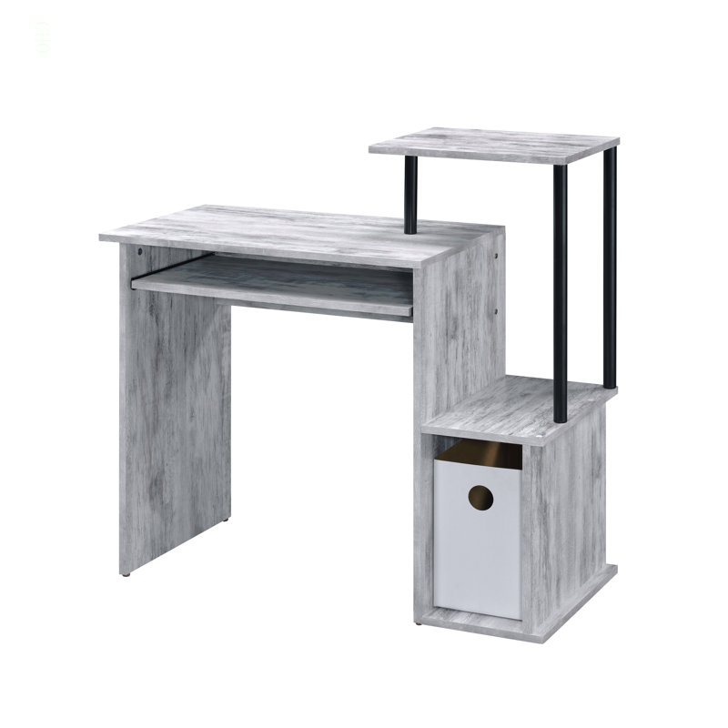 Bureau d'ordinateur Lyphre, Blanc