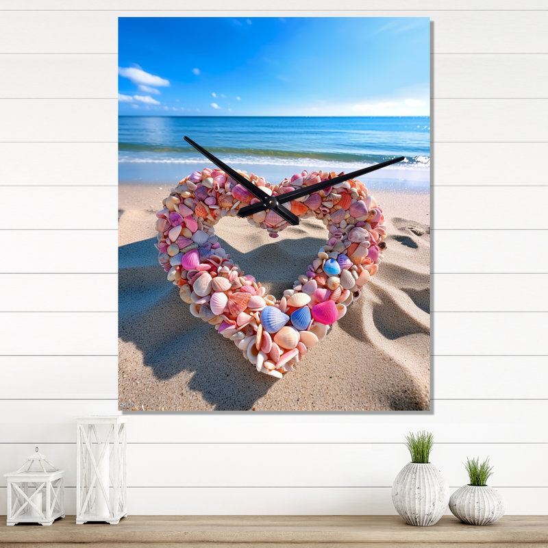 Fairton - Horloge murale plage, Petit