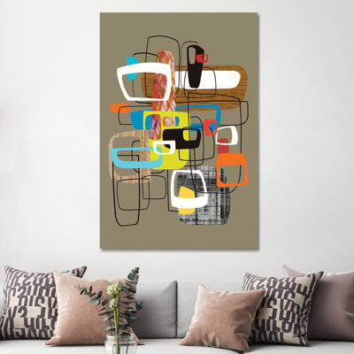 «Lined With Hollow Shapes» par Angel Estevez - impression sur toile tendue