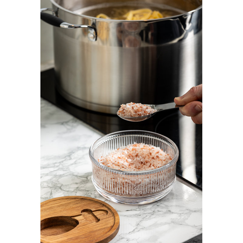 Kilner Glass Salt Pot with Integrated Spoon