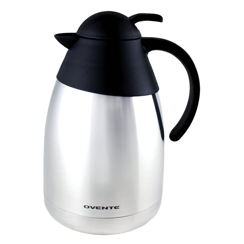 Ovente Double Wall Vacuum Jug Carafe