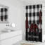 Rideau de douche simple écossais Koerner-905619542