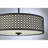 Mike 3 - Light Single Drum Pendant in Black-2046371717