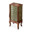Armoire à bijoux en bois massif American-Style Vintage