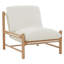 Fauteuil d'appoint Damalie Boucle