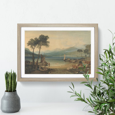Lake Geneva by Joseph Mallord William Turner - Picture Frame Painting