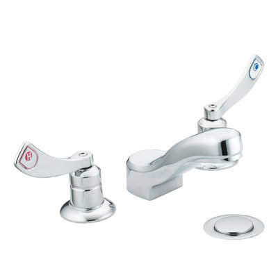 M-Dura Widespread Bathroom Faucet with Drain