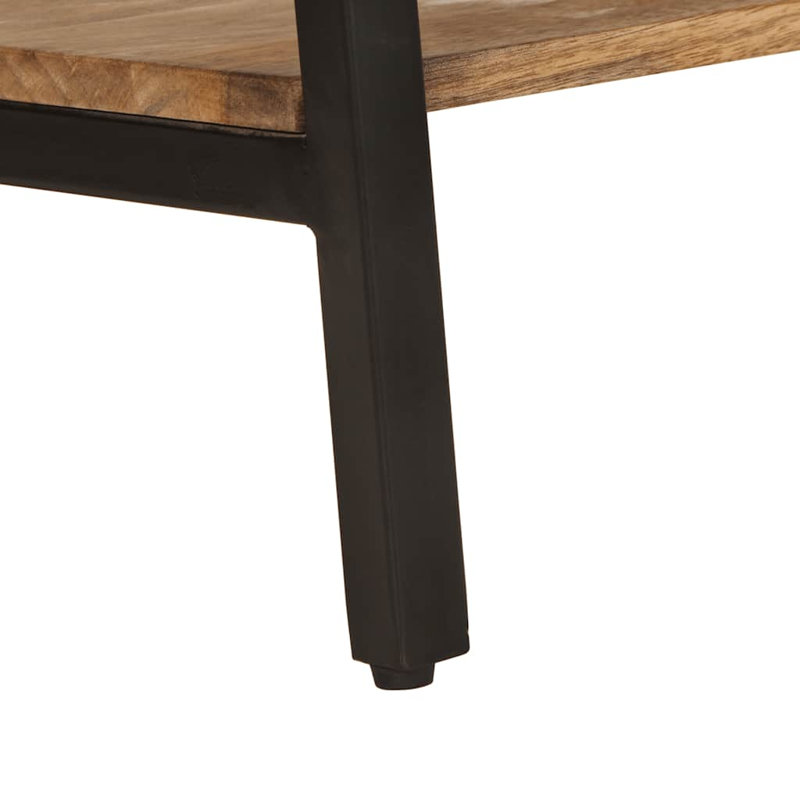 Solid Wood Top Console Table, 70cm H x 180cm W x 35cm D