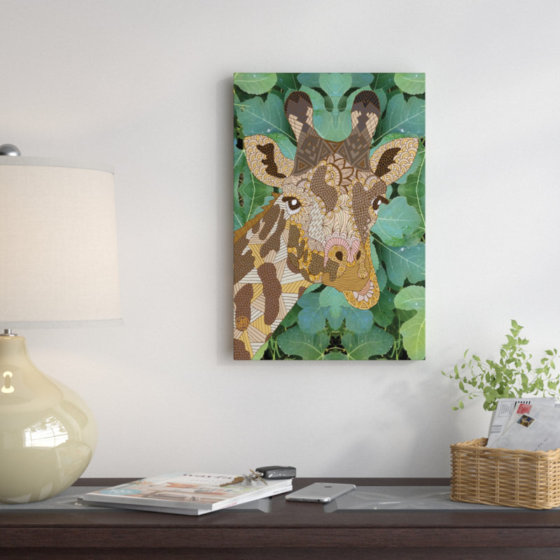«In The Jungle», impression sur toile tendue, H 26 po x l 18 po x P 1,5 po