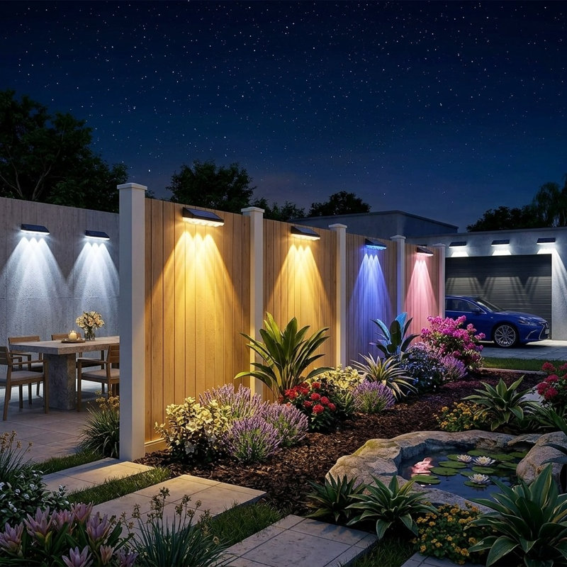 Natural Solar Powered Deck Light