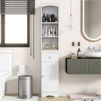 Freestanding Linen Cabinet