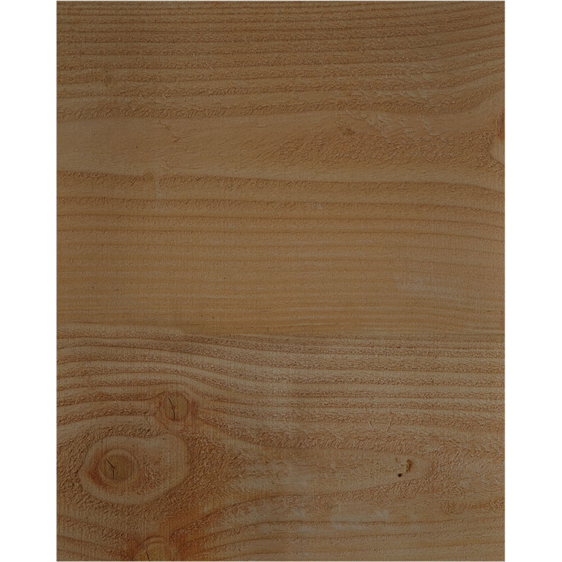 Corbeau Monterey avec plaque arrière, H 10 po x l 8 po x P 10 po, Sapin de Douglas, Sciage brut