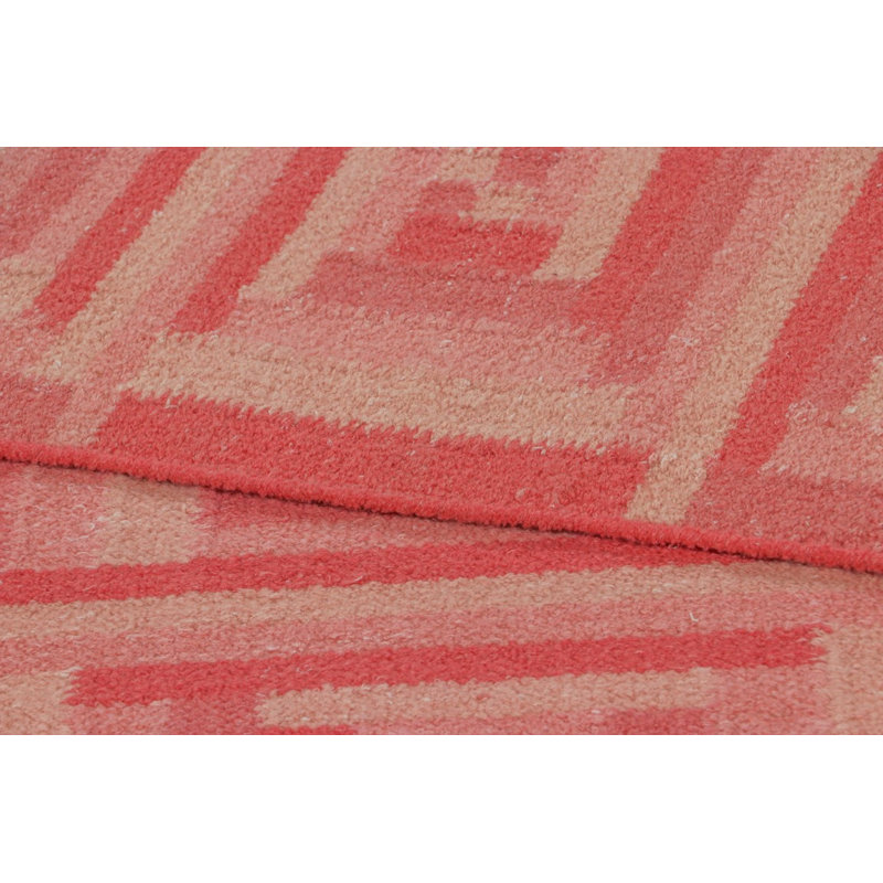 Sacndinavian Wool Geometric Area Rug, Rectangle 10' x 14'