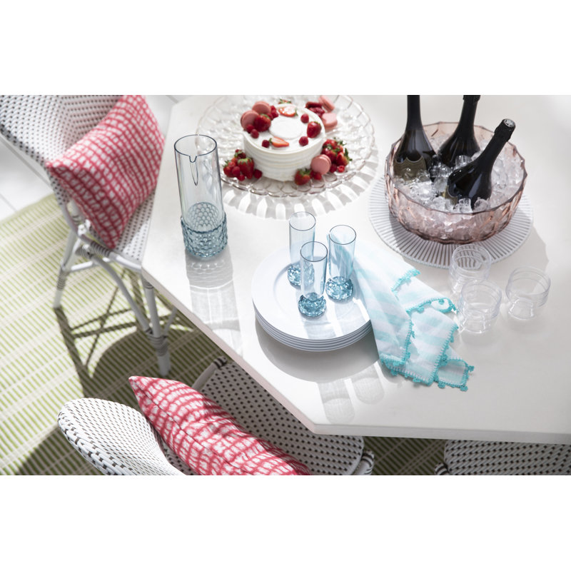 Jellies Transparent Or Mass-dyed Thermoplastic Technopolymer Bowl, Pink