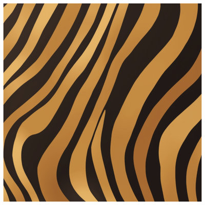 Coussins décoratifs Black Tiger Stripes