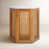 White Faux Marble Top/Natural Base selected