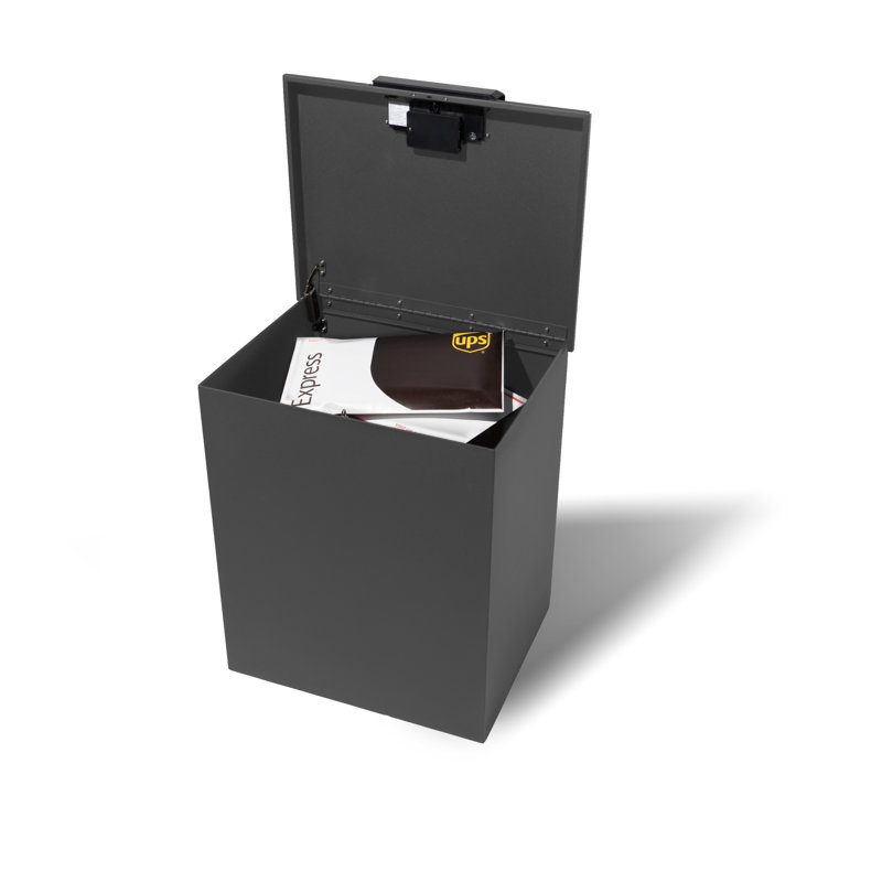 Loxx Boxx grand paquet en acier, Gris mat