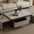 Modern simple microcrystalline stone coffee table
