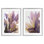 Sunlit Tropical Leaves, ensemble de 2 reproductions encadrées sous verre, par Gemma Bardot