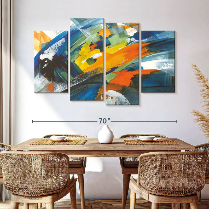 Trataka, 42" H x 68" W