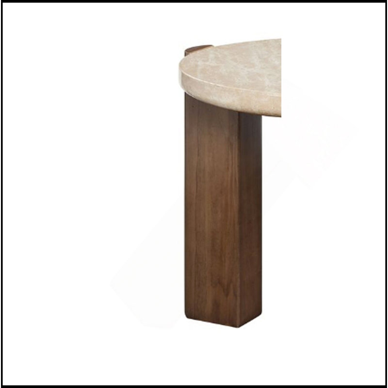 Table de bout Leonardo, 22" H x 22" L x 22" W