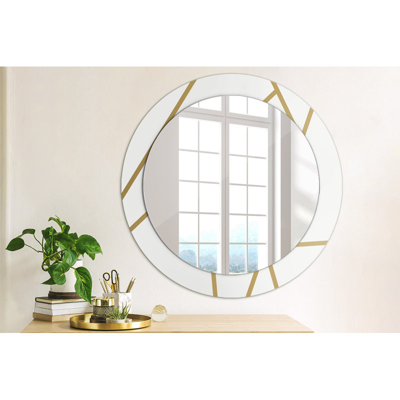 Huldar Glass Flat Wall Mirror