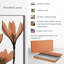 «Vibrant Flowerscape» sur toile-1833161787