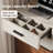Soraide Small Dressing Table With Mirror, Three-in-one Dressing Table With 3 Drawers.