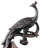 Peacock's Bounty Sculptural Decorative Bowl