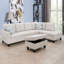Canapé modulaire et méridienne 3 pièces avec repose-pieds Jacksmith-2111496041-2135215195