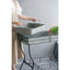 A 32X15x31" Galvanized Iron Tray Table For Deck Boxes And Patio Functionality In Style, Two Trays With Handles, 18.3 Lbs, Assembly Needed As An Accent Different Decor, Handled Trays,