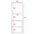 Mila Bathroom Cabinet, Two Interior Shelves, Two External Shelves, Single Door Cabinet-515888873