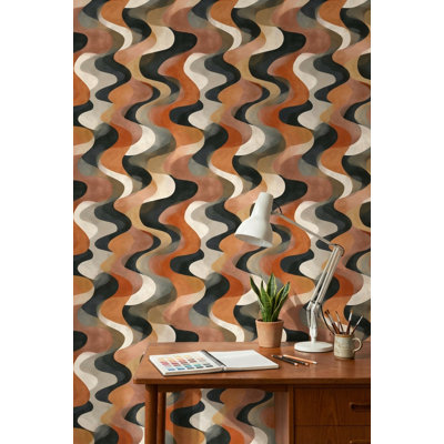 Décoration murale abstraite Mid-Century