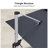 10' Square Cantilever Umbrella With Base In Ground-96664827