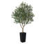 Olive artificielle résistante aux rayons UV Altera pour décoration intérieure et extérieure, grande base en plastique avec galets-1763515181-1763515155