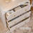 Fluted Panel 3-Drawer Dresser Bedroom Storage Organizer With Metal Handles-1904270318