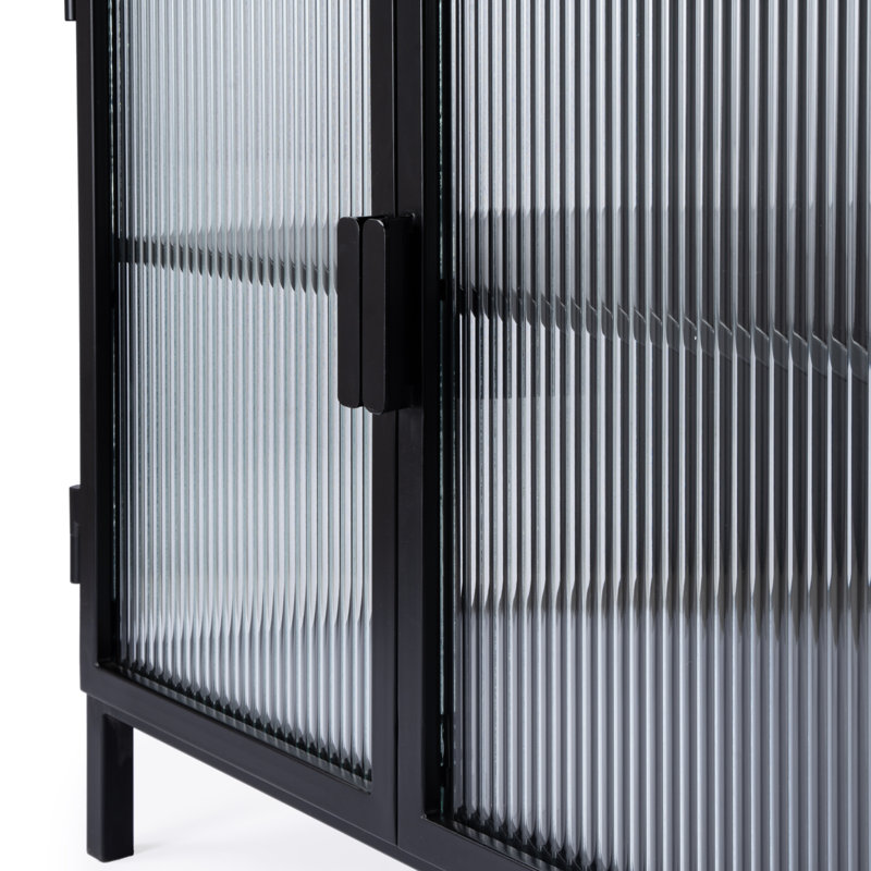 Hoxton Ribbed Glass Chest