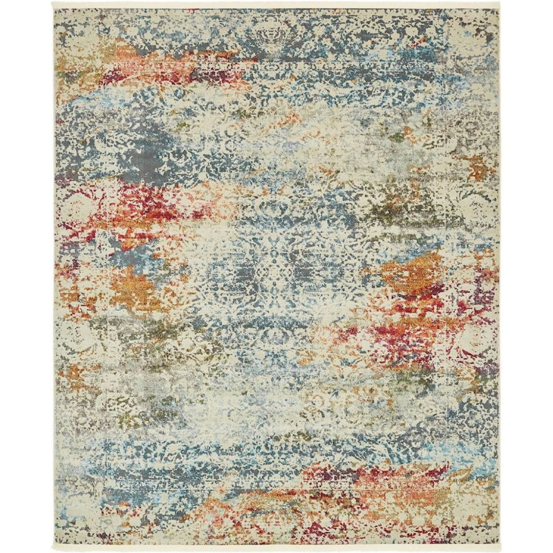 Oriental Indoor Rug, Rectangle 10' x 13'