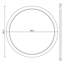 Manhattan Valley - Miroir mural rond-2106568617